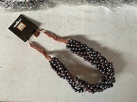 Fair trade kralen ketting (27x) - afbeelding 2 van  6