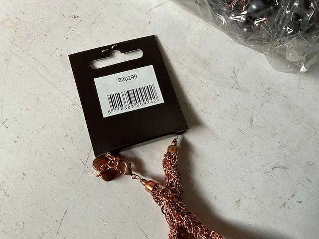 Fair trade kralen ketting (27x) - afbeelding 5 van  6