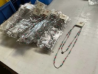 Fair trade kralen ketting multicolor (107x) - afbeelding 5 van  5