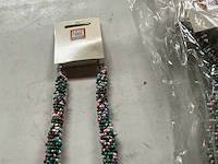 Fair trade kralen ketting multicolor (13x) - afbeelding 4 van  5