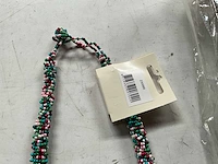 Fair trade kralen ketting multicolor (13x) - afbeelding 5 van  5