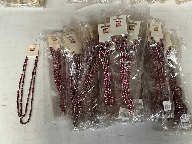 Fair trade kralen ketting multicolor (95x) - afbeelding 1 van  5