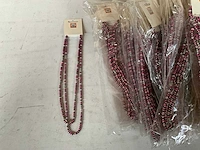 Fair trade kralen ketting multicolor (95x) - afbeelding 2 van  5