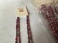 Fair trade kralen ketting multicolor (95x) - afbeelding 4 van  5