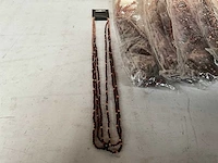 Fair trade lange ketting multicolor (42x) - afbeelding 2 van  7
