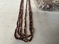 Fair trade lange ketting multicolor (42x) - afbeelding 3 van  7