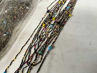 Fair trade lange ketting multicolor (66x) - afbeelding 4 van  7