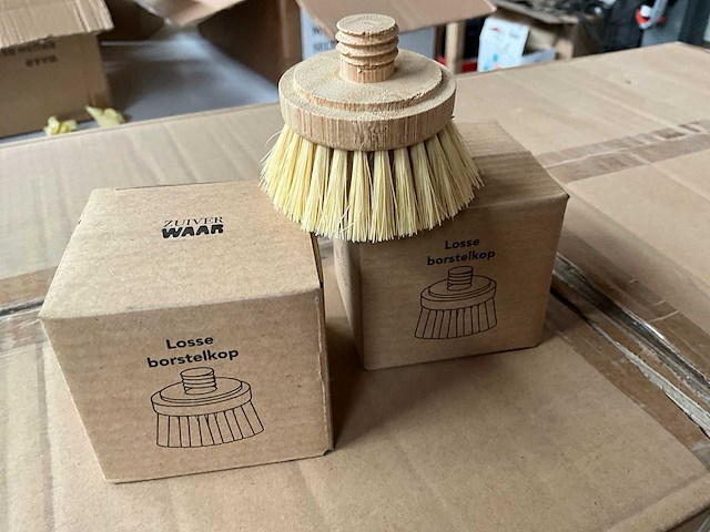 Fair trade losse borstelkop (216x) - afbeelding 1 van  7