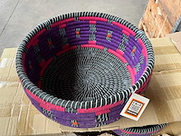 Fair trade mand ‘kaisa’ ?42 x 22 cm hoog (8x) - afbeelding 2 van  6