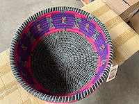 Fair trade mand ‘kaisa’ ?42 x 22 cm hoog (8x) - afbeelding 3 van  6