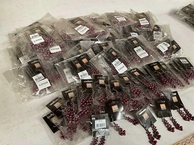 Fair trade oorbellen paars (255x) - afbeelding 4 van  4