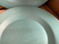 Fair trade piet hein eek bord ?26cm blauw (48x) - afbeelding 4 van  6