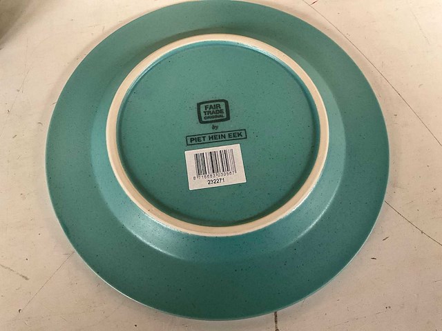 Fair trade piet hein eek bord keramiek ?22 cm (72x) - afbeelding 4 van  5
