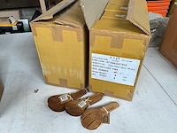 Fair trade sla bestek set acacia hout (120x) - afbeelding 2 van  6
