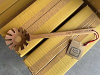 Fair trade spaghetti lepel hout (169x) - afbeelding 3 van  6