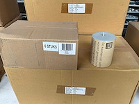 Fair trade stompkaars 10cm hoog lichtgrijs (114x) - afbeelding 1 van  4