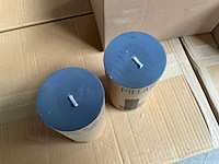 Fair trade stompkaars donkergrijs 15 cm hoog (200x) - afbeelding 3 van  3