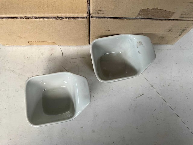 Fair trade tapas schaaltje keramiek grijs (30x) - afbeelding 4 van  6