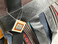 Fair trade tas ethnic tube (25x) - afbeelding 1 van  2