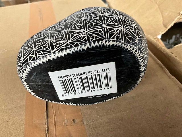 Fair trade theelichthouder natuursteen (80x) - afbeelding 4 van  6
