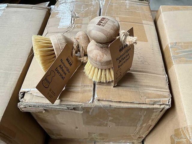 Fair trade zuiver waar natuurlijke afwasborstel (760x) - afbeelding 1 van  6