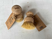 Fair trade zuiver waar natuurlijke afwasborstel (760x) - afbeelding 3 van  6