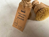 Fair trade zuiver waar natuurlijke afwasborstel (760x) - afbeelding 5 van  6