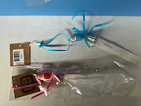 Fairtrade decoratieve hanger met belletje (26x) - afbeelding 2 van  4