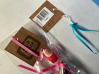 Fairtrade decoratieve hanger met belletje (26x) - afbeelding 4 van  4