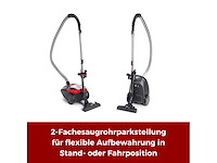 Fakir red vac power vac stofzuiger met zak, 700 w, staande stofzuiger - afbeelding 6 van  6