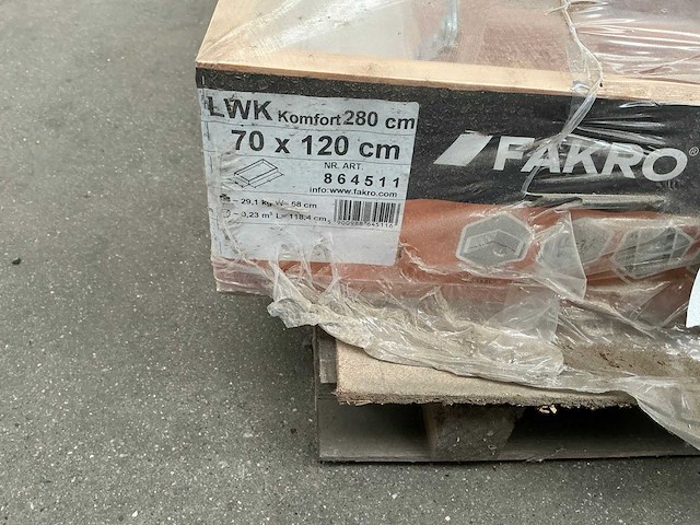 Fakro lwk comf zoldertrap - afbeelding 4 van  4