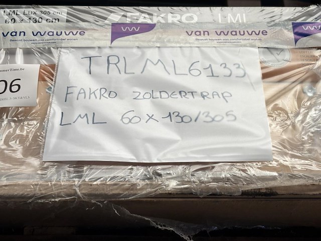 Fakro zoldertrap 60x130/305 - afbeelding 2 van  2
