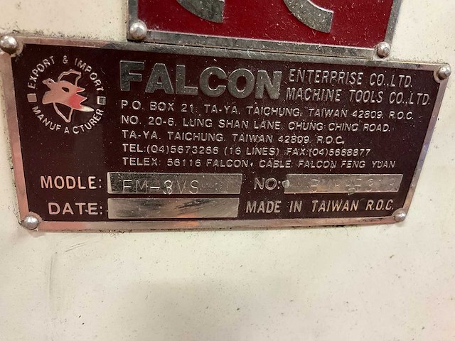 Falcon fm-3vs freesmachine - afbeelding 6 van  14