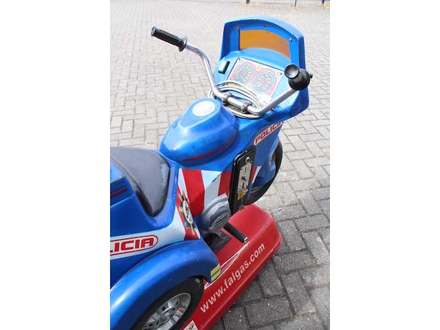 Falgas - 2006 - police motor - kiddy ride - afbeelding 3 van  4