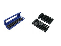Falon tech 1/2" slagdopset (13 stukken) - afbeelding 2 van  2