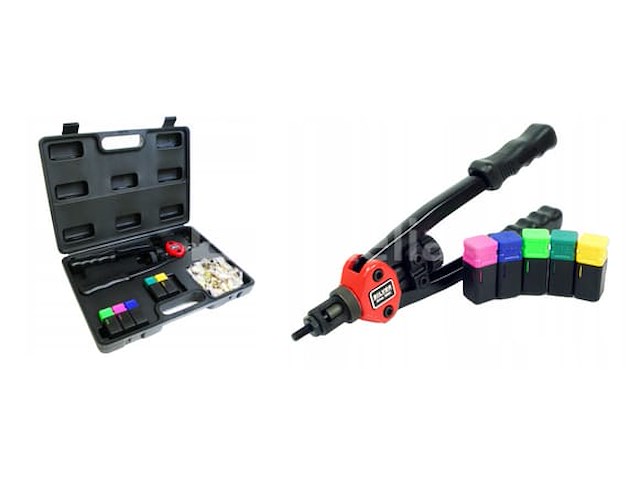 Falon tech handmatige klinknagelmachine in zijn doos - afbeelding 2 van  2