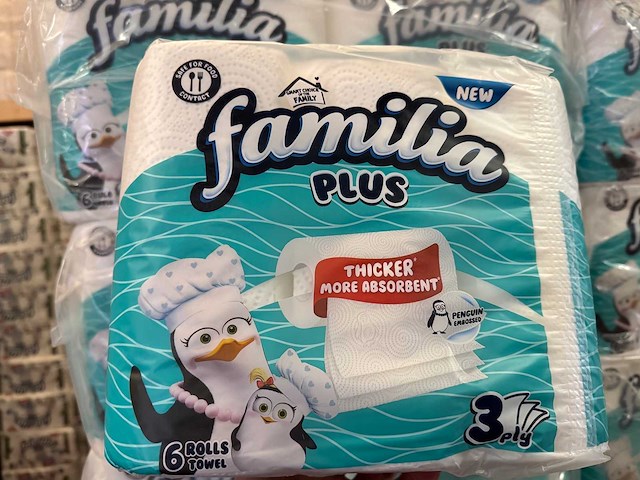 Familia - 1 pallet keukenrol - overig hygiene uitrusting - afbeelding 2 van  2