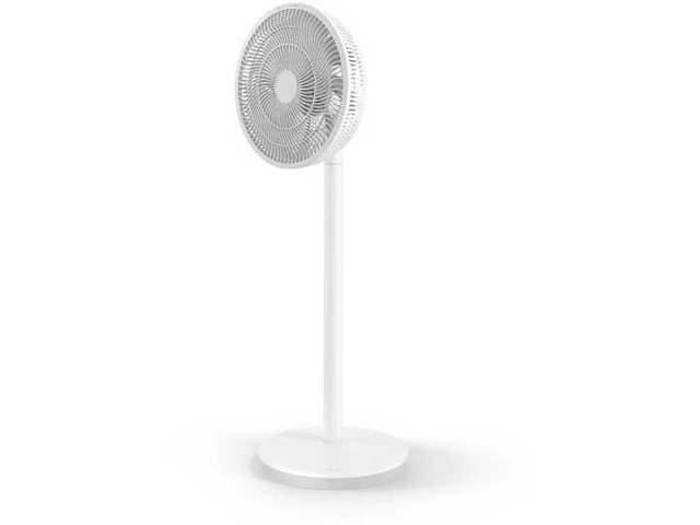Fan duux fluister stille voetstuk ventilatorbenzine matt white dxcf60 - afbeelding 2 van  5