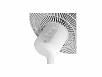 Fan duux fluister stille voetstuk ventilatorbenzine matt white dxcf60 - afbeelding 1 van  5