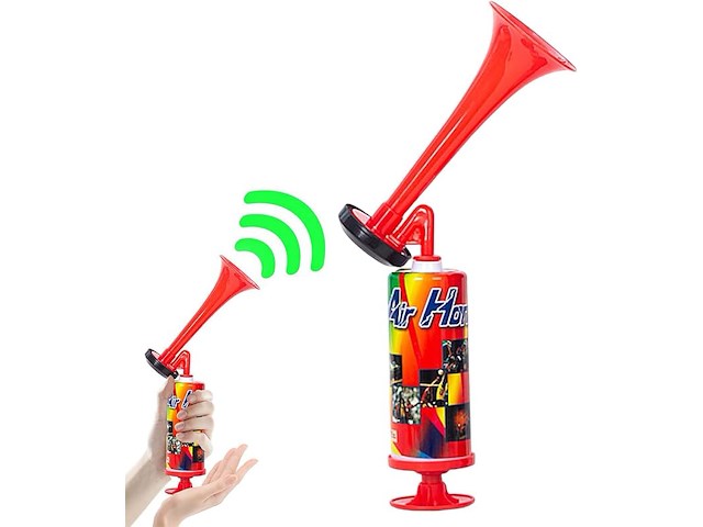 Fanfare luchthoorn - afbeelding 1 van  4