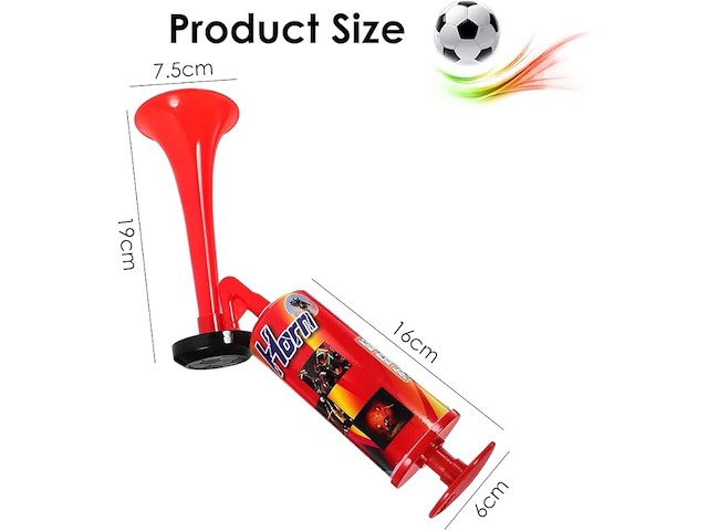 Fanfare luchthoorn - afbeelding 2 van  4