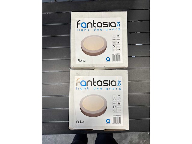 Fantasia fluke plafondlamp (2 stuks) - afbeelding 2 van  3