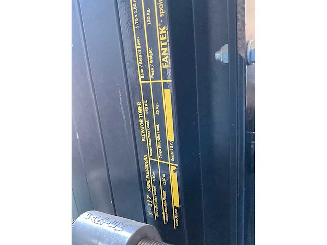 Fantec t117 trust lift met vorken (2x) - afbeelding 3 van  3