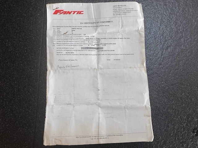 Fantic fa06 motor - afbeelding 10 van  11