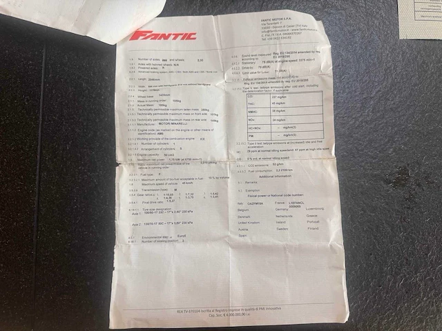 Fantic fa06 motor - afbeelding 11 van  11