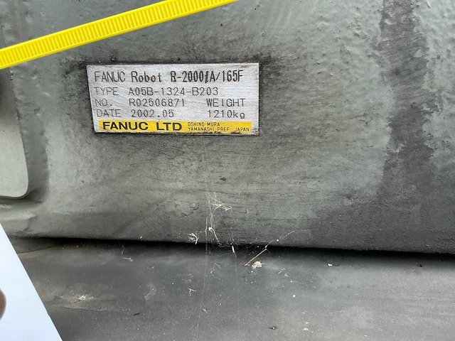 Fanuc r-2000ia 165f industriële robot - afbeelding 7 van  8