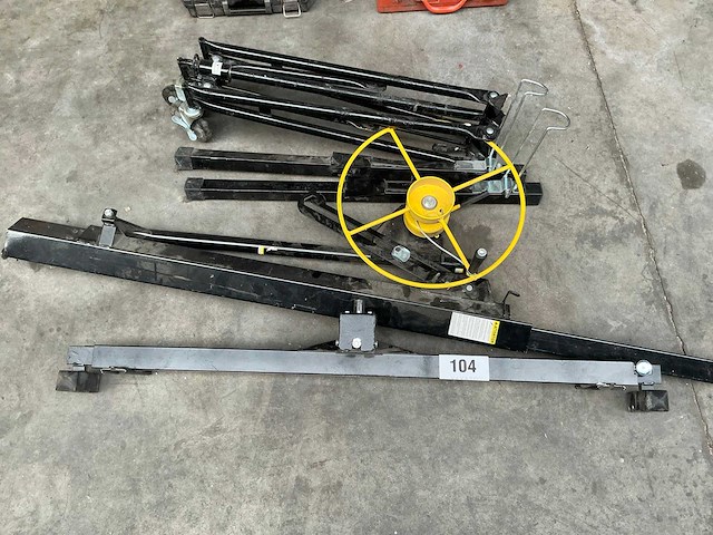 Far tools lv3350 verrijdbare platenlift - afbeelding 1 van  3