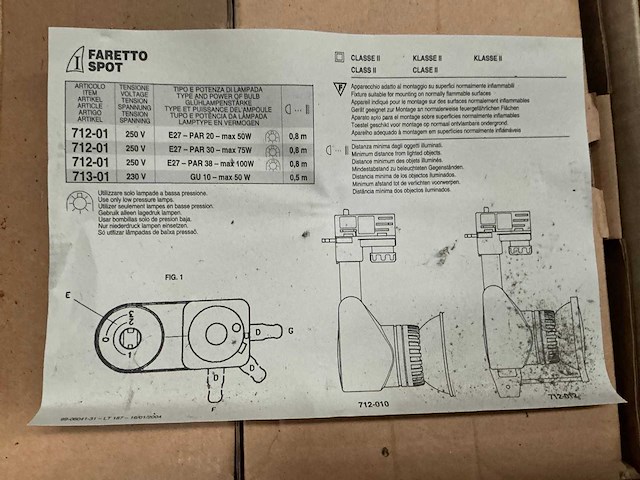 Faretto spot partij winkelverlichting - afbeelding 5 van  7