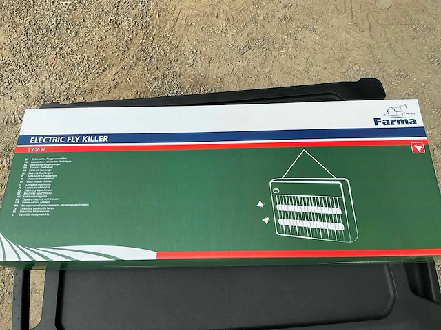 Farma 2x20w elektrische vliegenvanger 200m2 - afbeelding 1 van  3