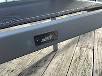 Farmers weave terrastafel + stoelen (6x) - afbeelding 5 van  10